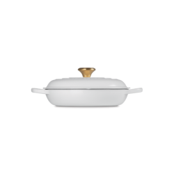 Shallow Casserole 26cm White
