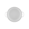 Cast Iron Round Casserole 28cm White