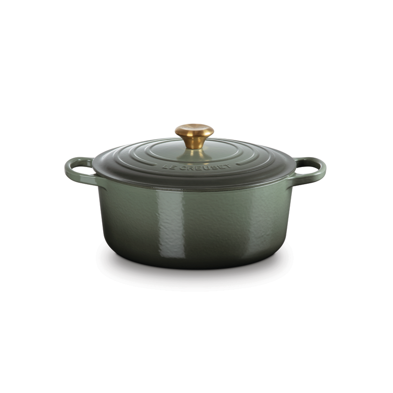 Cast Iron Round Casserole 28cm Thyme