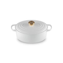 Oval Casserole 29cm White