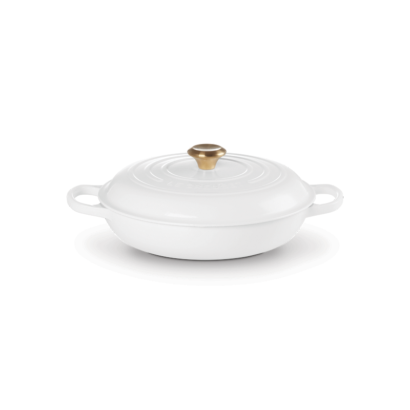 Shallow Casserole 30cm White - Signature