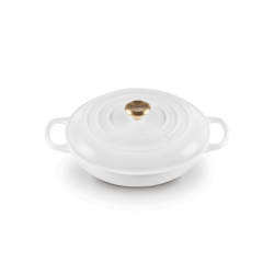 Shallow Casserole 30cm White - Signature