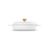 Shallow Casserole 30cm White - Signature