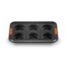 6 Cup Fluted Tart Tin Tray