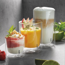 Set of 2 Thermo Glas 235ml - Mira