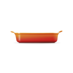 Rectangular Dish 32cm Volcanic