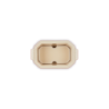 TERRINA RECTANGULAR GRES CEREZA 0,6L