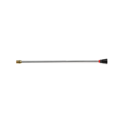 Lance with flat jet nozzle with stainles