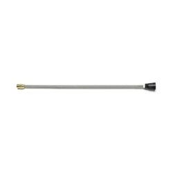 Lance with flat jet nozzle with stainles