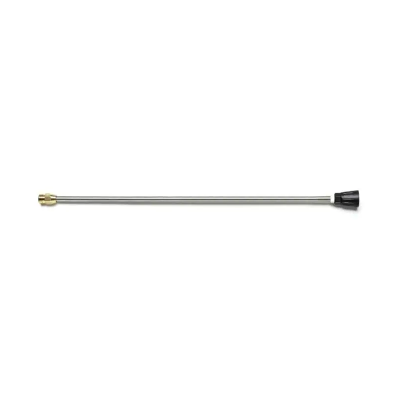 Lance with flat jet nozzle with stainles