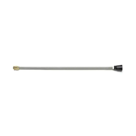 Lance with flat jet nozzle with stainles