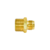 Nipple 1/4" male auf M22 male