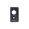 Front panel pressure gauge for therm