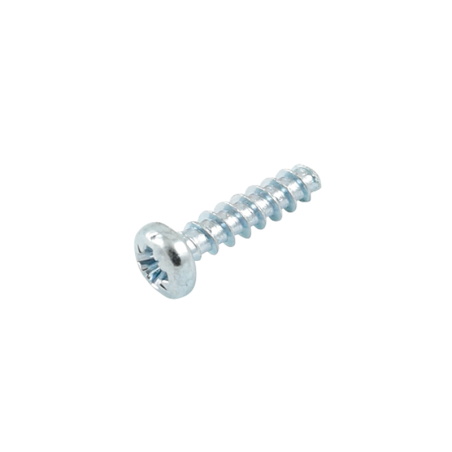Plastic screw 3.5 x 14 blue galvanised