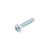 Plastic screw 3.5 x 14 blue galvanised