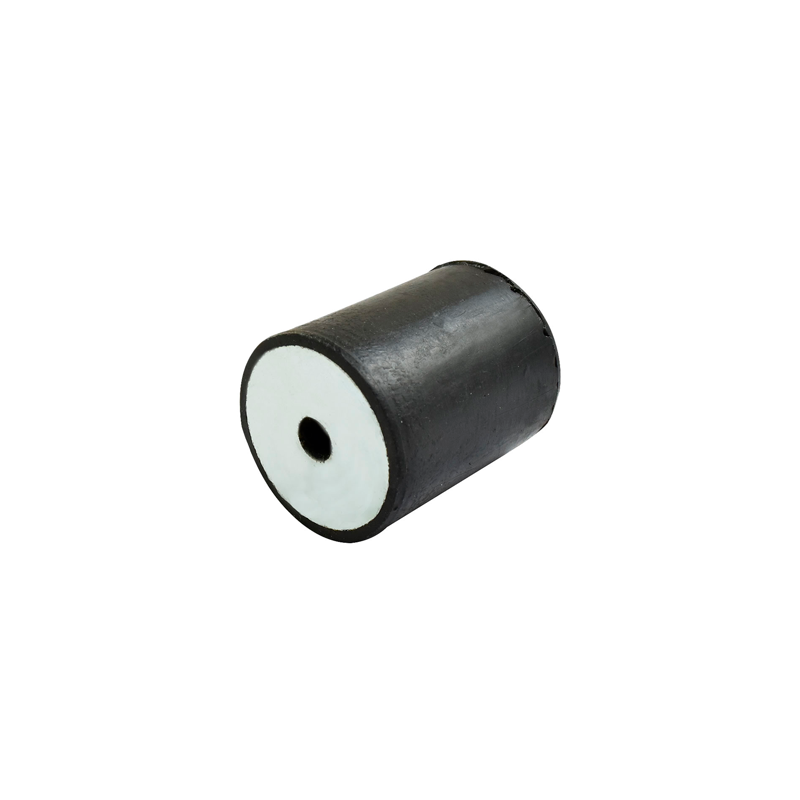 Apoio de borracha-metal de 25 x 30