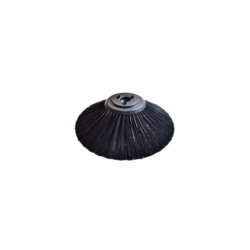 Side brush with bearing for