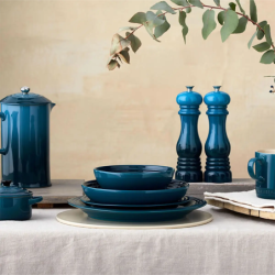 Stoneware Side Plate 22cm Deep Teal