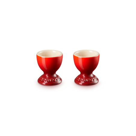 Set of 2 Egg Cups Cerise