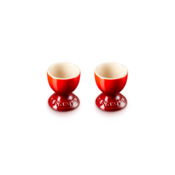 Set of 2 Egg Cups Cerise
