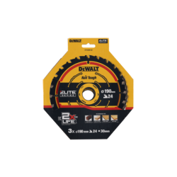 Conjunto 3 Lâminas ELITE 190mm x 30mm DEWALT