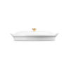 Travessa para Peixe com Tampa 34cm Branco - Heritage