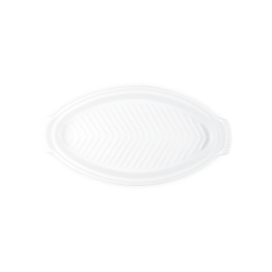 Fish Platter with Lid 34cm White - Heritage
