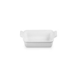 Heritage Rectangular Dish 19cm White