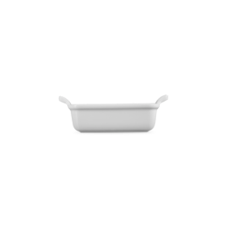 Heritage Rectangular Dish 19cm White