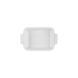 Heritage Rectangular Dish 19cm White