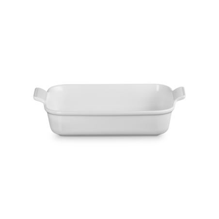 Heritage Rectangular Dish 32cm White