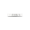 Stoneware Fluted Flan Dish 28cm White