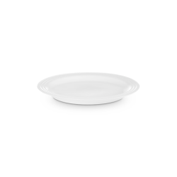 Plato Llano 27cm Blanco
