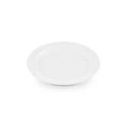 Prato Redondo Raso 27cm Branco
