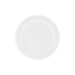 Plato Llano 27cm Blanco