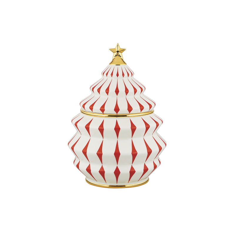 Porcelain Biscuit Jar - Delight Porcelain Biscuit Jar - Delight