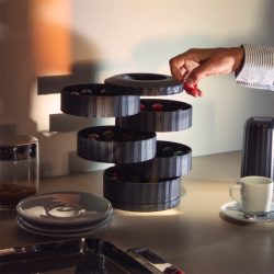 Expresso Coffee Capsule Holder Black - Plissé Break