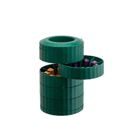 Porta-Cápsulas Verde - Plissé Break