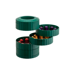 Expresso Coffee Capsule Holder Green - Plissé Break
