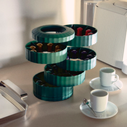 Expresso Coffee Capsule Holder Green - Plissé Break