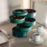 Expresso Coffee Capsule Holder Green - Plissé Break