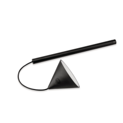 Lámpara Portátil Recargable Negro - Tsumiki