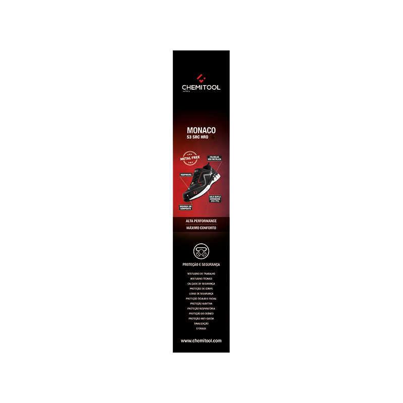BANDEIRA CHEMITOOL SAFETY MONACO