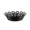 Open-Work Basket 27cm Black - Vimini