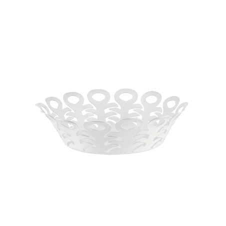 Open-Work Basket 22cm White - Vimini