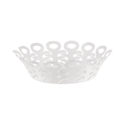 Open-Work Basket 27cm White - Vimini