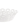 Open-Work Basket 27cm White - Vimini