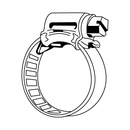 DIN 3017 W4 (BANDA 13MM) 182-202
