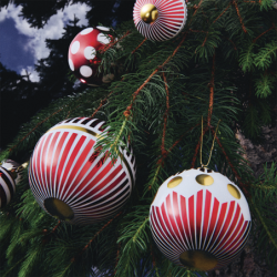 Conjunto de 2 Bolas de Natal Set2 - Delight