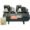 CHEMITOOL TOOLS Piston Compressor with belts 270 litres